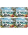 Pimpernel In The Sunshine Set Of 4 Placemats In Multi