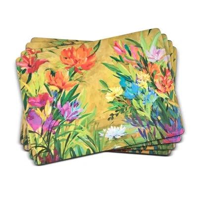 Pimpernel Martha's Choice Placemats 15.7 X 11.7" In Yellow