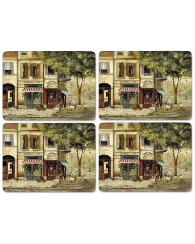 Pimpernel Parisian Scenes Placemats Set Of 4 In Animal Print