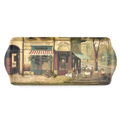 Pimpernel Parisian Scenes Sandwich Tray In Multi