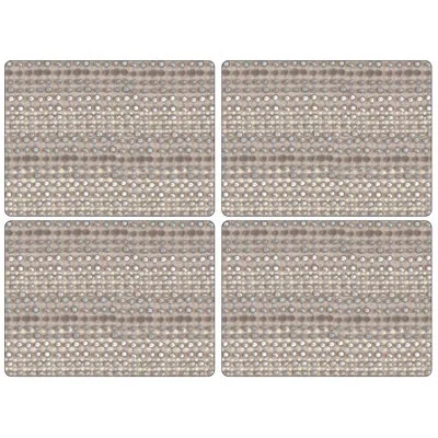 Pimpernel Pure Placemats 15.7 X 11.7" In Grey