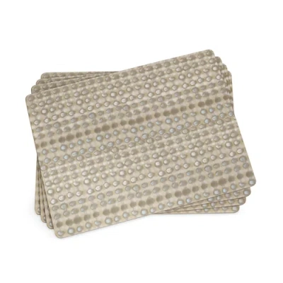 Pimpernel Pure Set Of 4 Cork Back Placemats