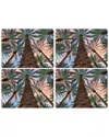 Pimpernel Tropical Placemats Set Of 4 In Multi