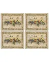 Pimpernel Tuscan Palette Placemats Set Of 4