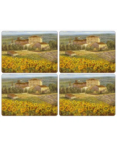 Pimpernel Tuscany Placemats Set Of 4 In Multi