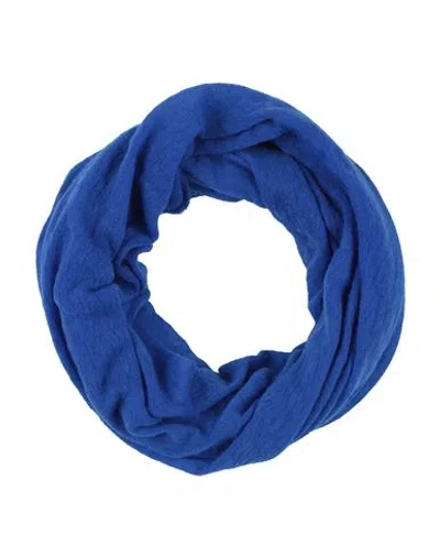 Pin 1876 By Botto Giuseppe Woman Scarf Blue Size - Cashmere