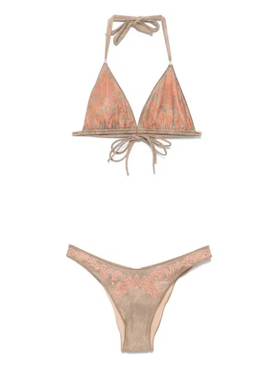 PIN UP RODEO 3D TRIANGLE BIKINI