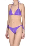 Pin Up Stars Embellished Triangle Bikini