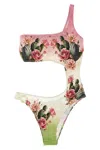Pin Up Stars Pin-up Stars 'fiore Del Deserto' One-piece Swimsuit