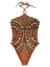 Pin Up Stars Intreccio Africano One-piece Swimsuit