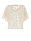 Pin Up Stars Pin-up Stars Macramé Blouse