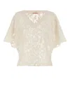 Pin Up Stars Pin-up Stars Macramé Blouse