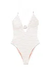 Pin Up Stars Marina Gold One-piece Swimsuit