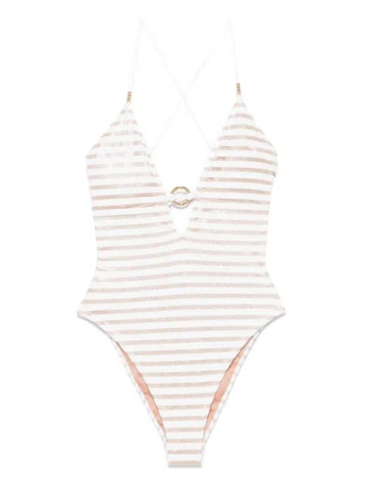 Pin Up Stars Marina Gold One-piece Swimsuit