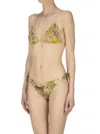 Pin Up Stars Triangle Bikini In Multi