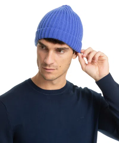 Pin1876 By Botto Giuseppe Beanie In Blue