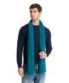 Pin1876 By Botto Giuseppe Cashmere Scarf In Blue