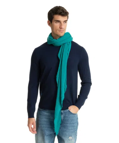 Pin1876 By Botto Giuseppe Cashmere Scarf In Green