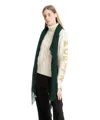Pin1876 By Botto Giuseppe Cashmere Scarf In Green