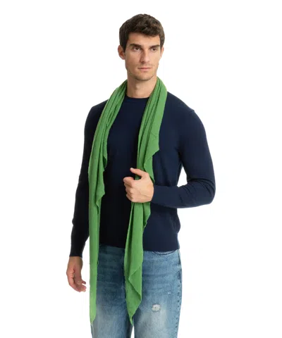 Pin1876 By Botto Giuseppe Cashmere Scarf In Green