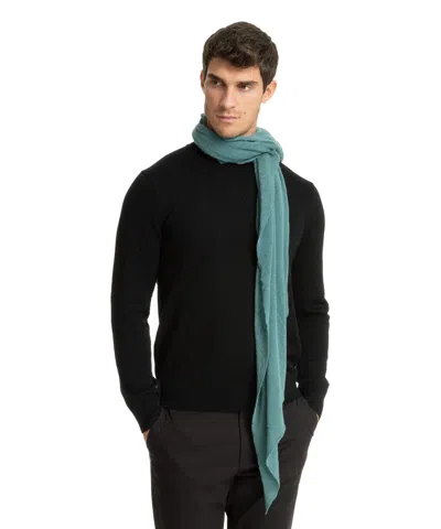 Pin1876 By Botto Giuseppe Cashmere Scarf In Green