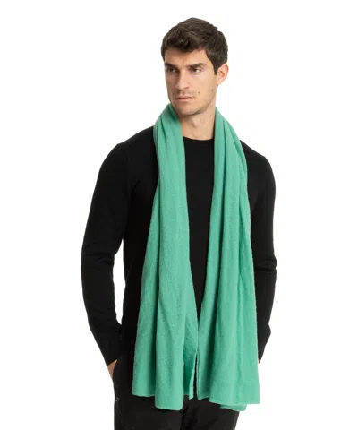 Pin1876 By Botto Giuseppe Cashmere Scarf In Green