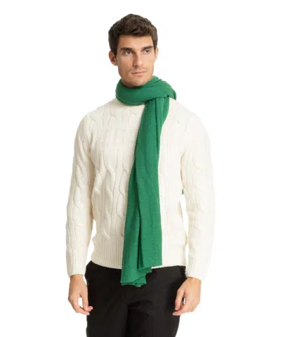 Pin1876 By Botto Giuseppe Cashmere Scarf In Green