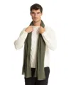 Pin1876 By Botto Giuseppe Cashmere Scarf In Green