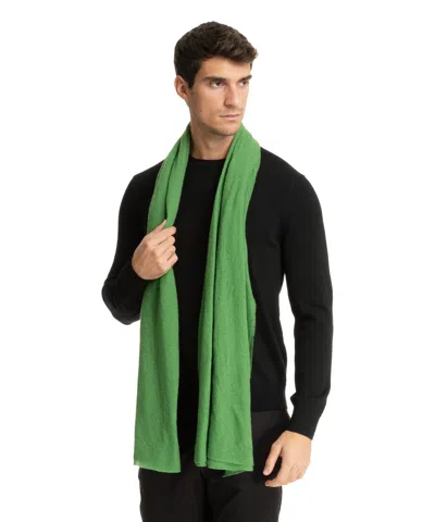 Pin1876 By Botto Giuseppe Cashmere Scarf In Green