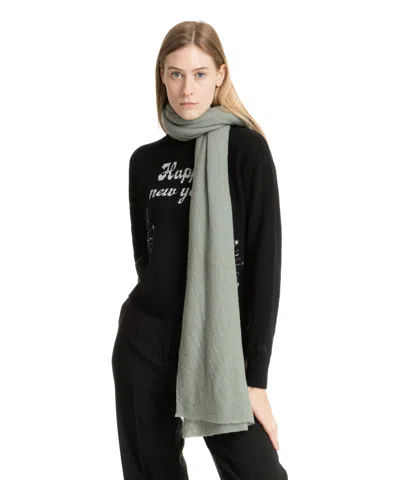 Pin1876 By Botto Giuseppe Cashmere Scarf In Green