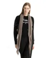 Pin1876 By Botto Giuseppe Cashmere Scarf In Grey