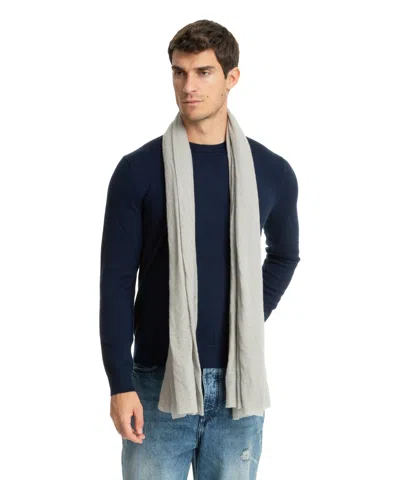 Pin1876 By Botto Giuseppe Cashmere Scarf In Grey