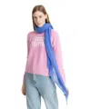 Pin1876 By Botto Giuseppe Cashmere Scarf In Lightblue