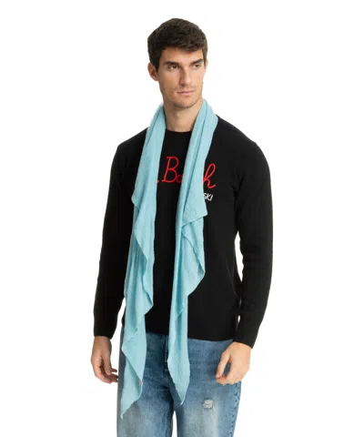 Pin1876 By Botto Giuseppe Cashmere Scarf In Lightblue