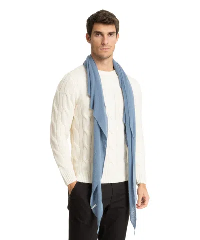 Pin1876 By Botto Giuseppe Cashmere Scarf In Lightblue