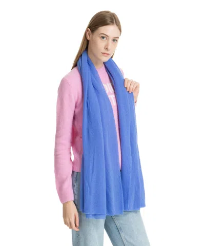 Pin1876 By Botto Giuseppe Cashmere Scarf In Lightblue