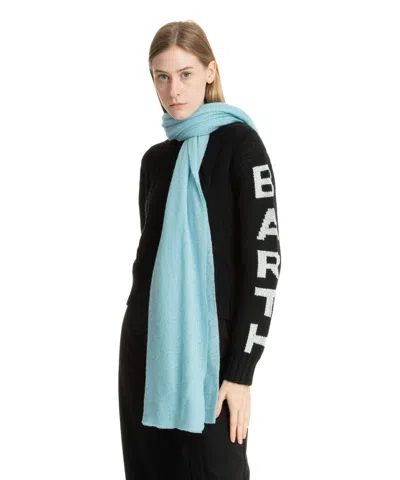 Pin1876 By Botto Giuseppe Cashmere Scarf In Lightblue