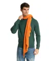Pin1876 By Botto Giuseppe Cashmere Scarf In Orange