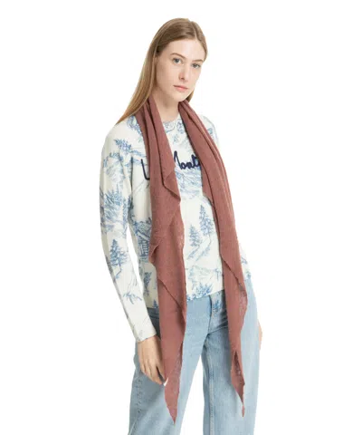Pin1876 By Botto Giuseppe Cashmere Scarf In Pink
