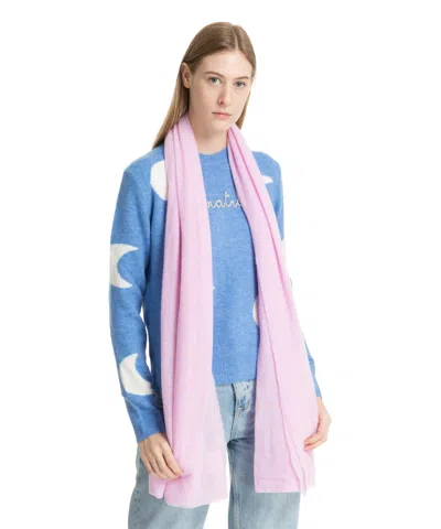 Pin1876 By Botto Giuseppe Cashmere Scarf In Pink