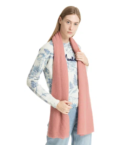 Pin1876 By Botto Giuseppe Cashmere Scarf In Pink