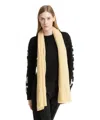 Pin1876 By Botto Giuseppe Cashmere Scarf In Yellow