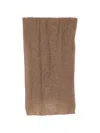 Pin1876 언피니시드 에지 스카프 In Brown