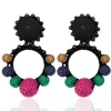 Pinar Ozevlat Women's Azalea Hoop Earrings In Yellow