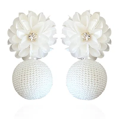 Pinar Ozevlat Women's Blossom Bon Bons White
