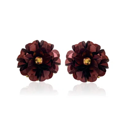 Pinar Ozevlat Women's Blossoms Brown