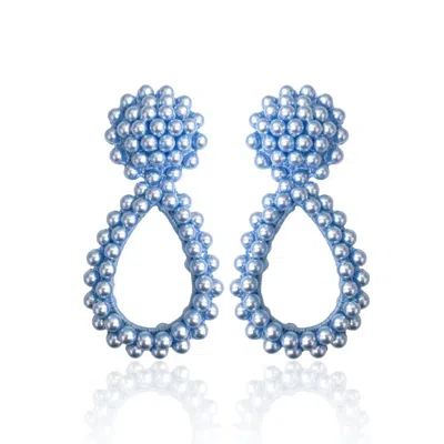 Pinar Ozevlat Women's Blue Tulip Pearl Sky