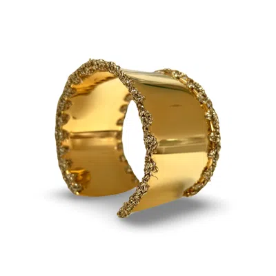Pinar Ozevlat Women's Bosea Cuff Gold