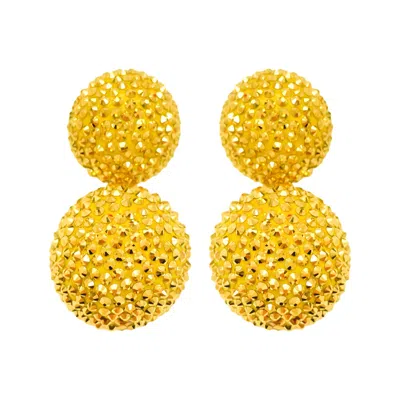 Pinar Ozevlat Women's Crystallised Bon Bon's Gold