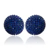 Pinar Ozevlat Women's Disco Pebble Earrings Sapphire Blue In Blue
